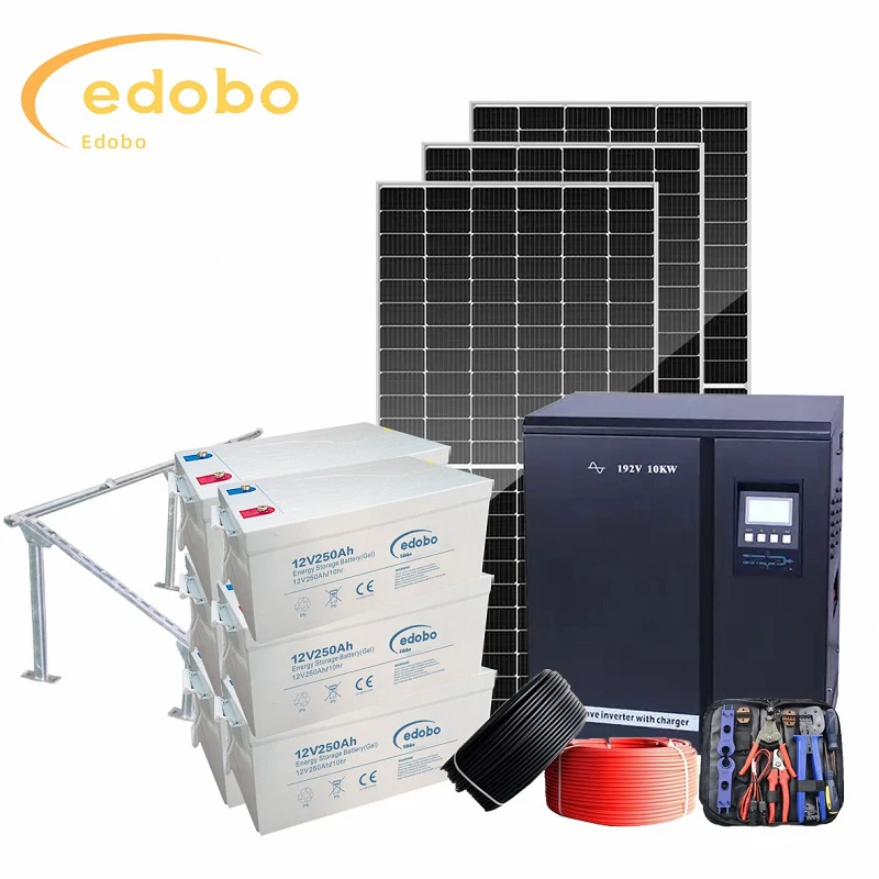 3 fase off-grid zonnestelsel