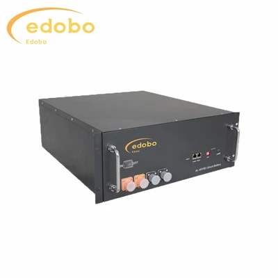 Op rek gemonteerde batterij