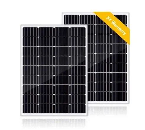 130W zonnepanelen met hoog rendement