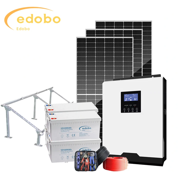 Professioneel hybride zonnesysteem van 4 kW voor commercieel/huishoudelijk gebruik