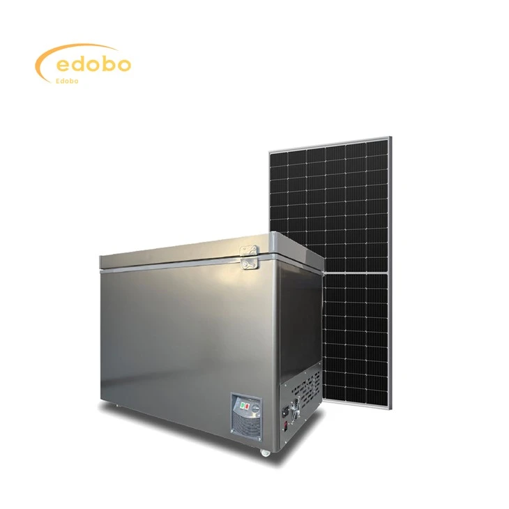 Edobo Solar AC/DC zonne-koelkast met vriesvak voor thuisgebruik