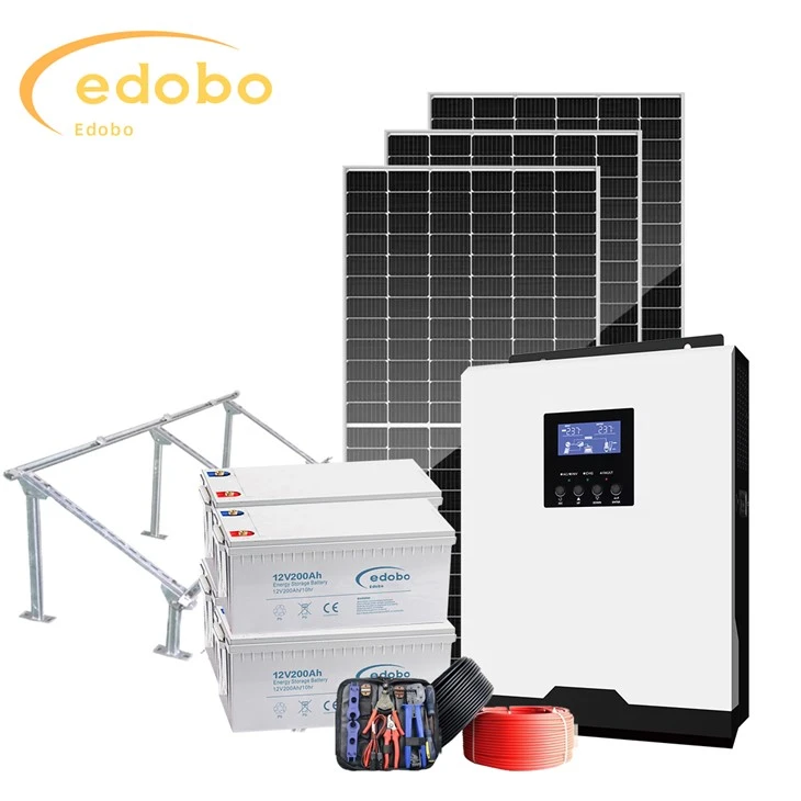 Volledig zonne-energiesysteem voor het hele huis