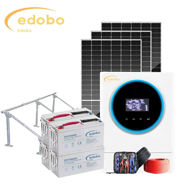 Off-grid stand-alone zonne-energiesysteem