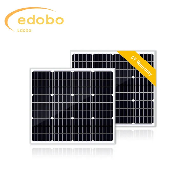 Draagbare 50W Samll-type zonnepanelen