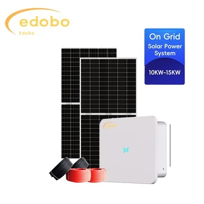 10 kW op het net aangesloten stand-alone zonne-energiesysteem