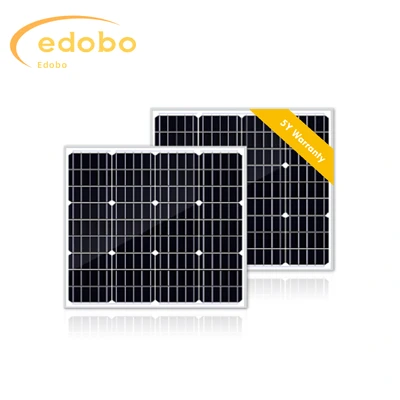 Kleine zonnepanelen van 50 W