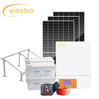 Commercieel 8 kW off-grid zonnestelsel
