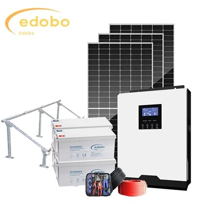 Volledig zonne-energiesysteem voor het hele huis
