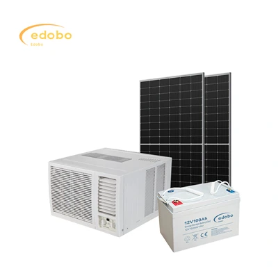 Zonne-energie-geïntegreerde raam-airconditioner buitenunit