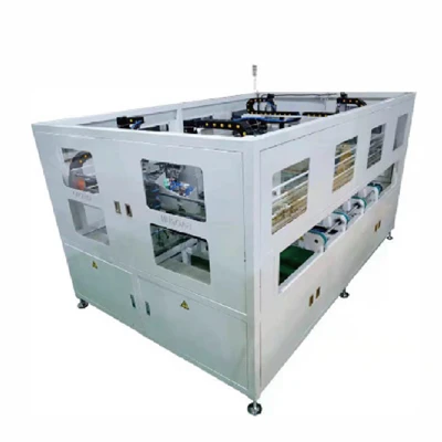 Productie van zonnepanelen Automatische tapmachine