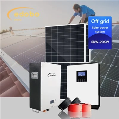 PV-generator zonne-energiesysteem met batterij