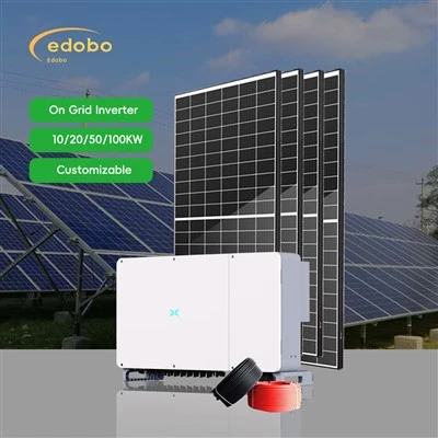 Zonne-PV-systeem met zonne-omvormer op off-grid