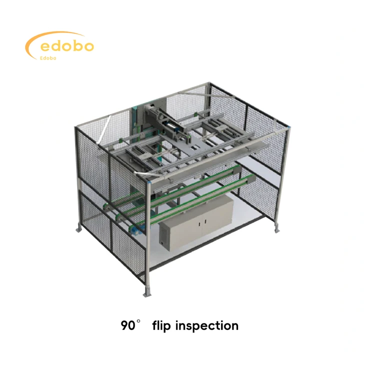 Zonnepaneel 90 graden flip-machine voor visuele inspectie