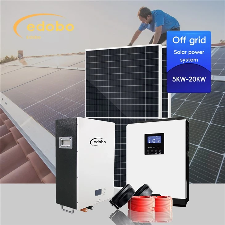 PV-generator zonne-energiesysteem met batterij